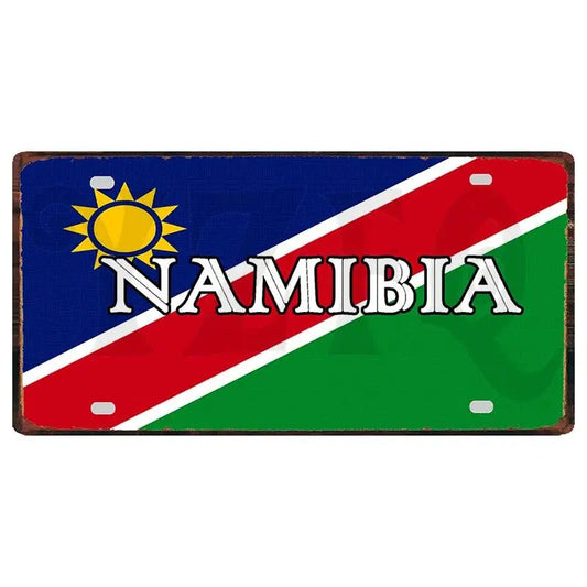 30X15CM Shabby Chic Metal Sign: Nigeria Niger City Car License Plate for Wall Decor, Restaurant, Craft, Home Decor - Free Delivery Worldwide only at Flexi Africa