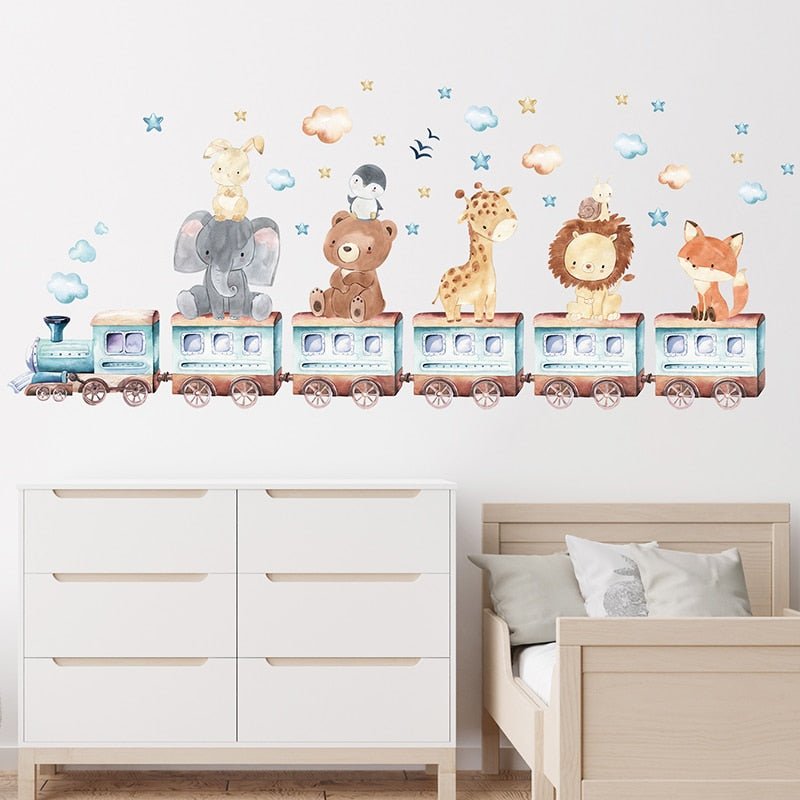 African Animal Wall Stickers for Kids' Room - Free Delivery Worldwide only at Flexi Africa