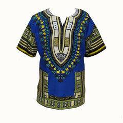 African Fashion with Unisex Dashikiage Dashiki Floral Dress - Perfect for Men and Women with African Traditional Print