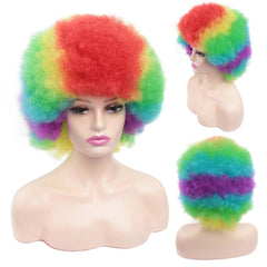 Afro Kinky Curly Synthetic Wig for Black Women - Free Delivery Worldwide only at Flexi Africa