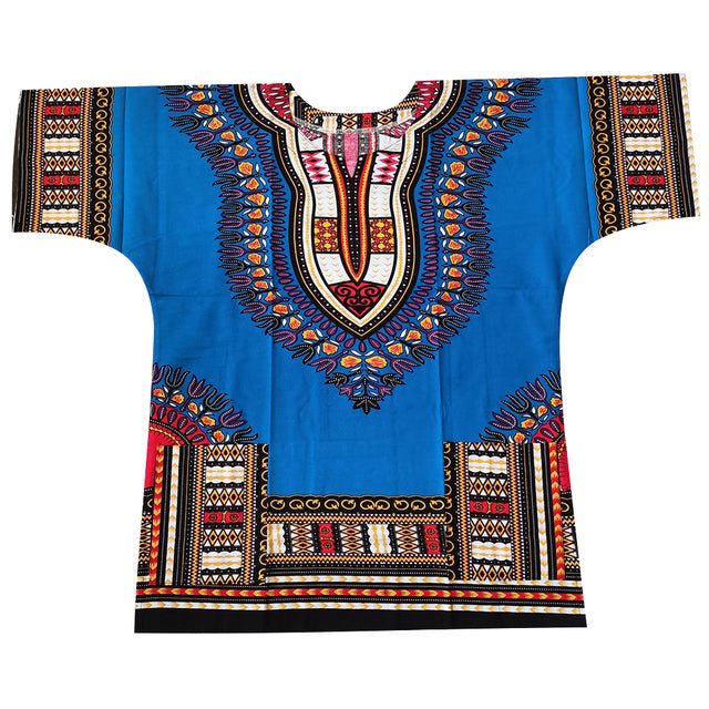 Authentic African Dashiki Printed T-Shirts for Men - Flexi Africa -Offers Free Delivery Worldwide - www.flexiafrica.com