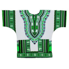 Authentic African Dashiki XXXL T-Shirt: Men's 100% Cotton Traditional Print Shirt for a Bold and Stylish Look - Free Delivery Worldwide only at Flexi Africa