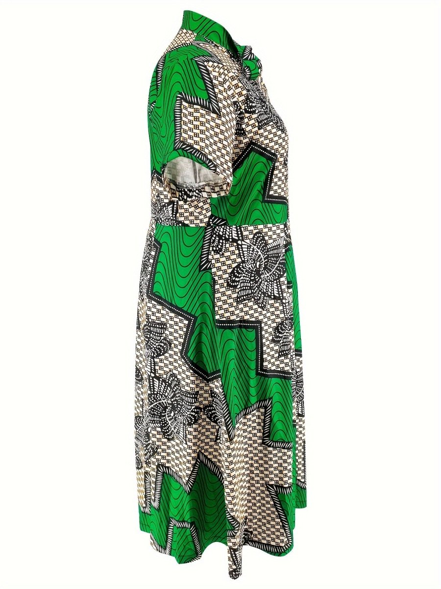 DZ102 Cross - border Women's Dress - Free Delivery Worldwide only at Flexi Africa