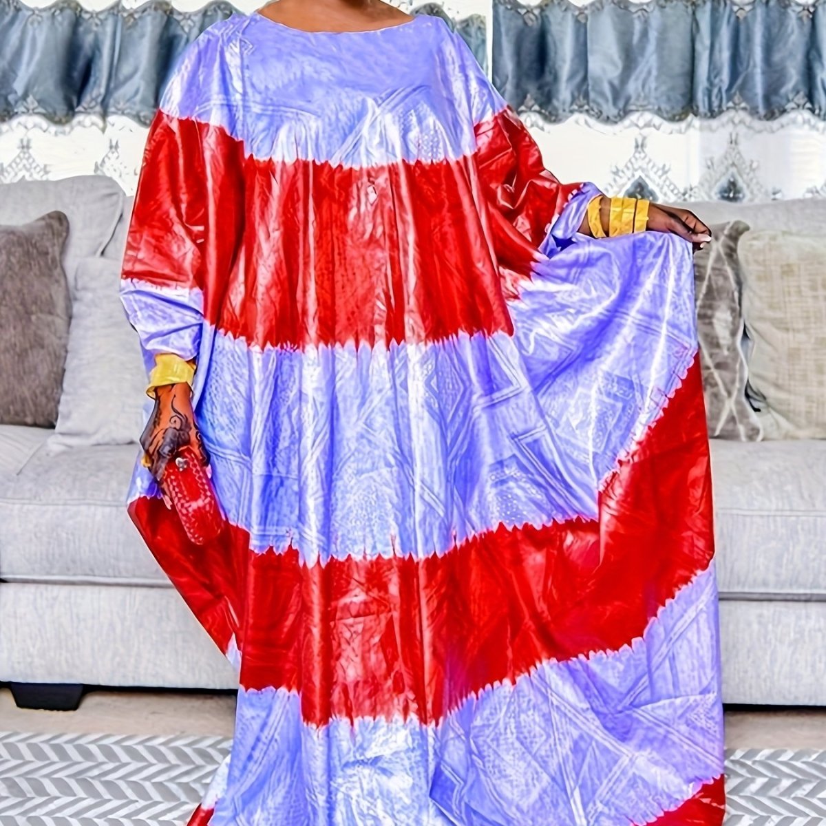 First Quality Hot Stamping Printing African Traditional Dashiki Riche Wedding Dress Green Boubou Riche Robe With Tassel Shawl Clothing - Free Delivery Worldwide only at Flexi Africa