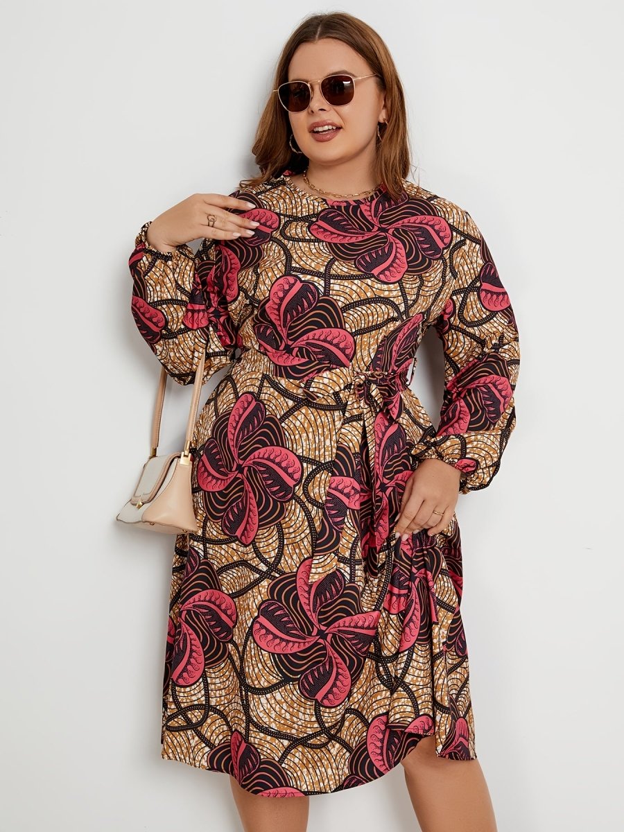 Large Size Dress - Free Delivery Worldwide only at Flexi Africa